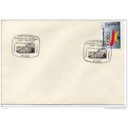 Carta con matasello bilbaoportugalete 1988