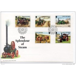 Serie n 6604  en carta de trenes  isla de man 1995