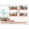 Serie n 6536  en carta de trenes  isla de man 1995