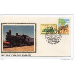 Carta de trenes autralia 1980