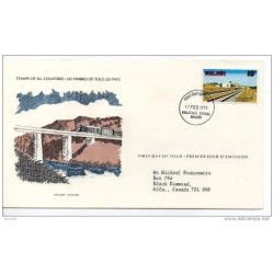 Carta de malawi de trenes
