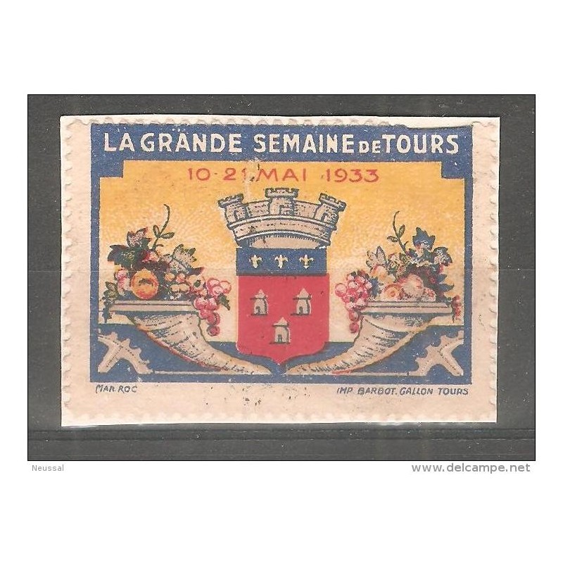 Viñeta 1933 la grande semaine de tours Viñeta 1933 la grande semaine de tours