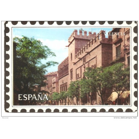 Tarjeta postal de valencia