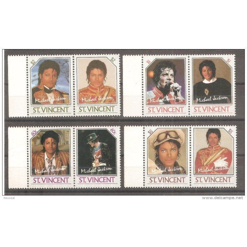 Serie n 8907 st vincent michael jackson Serie n 8907 st vincent michael jackson
