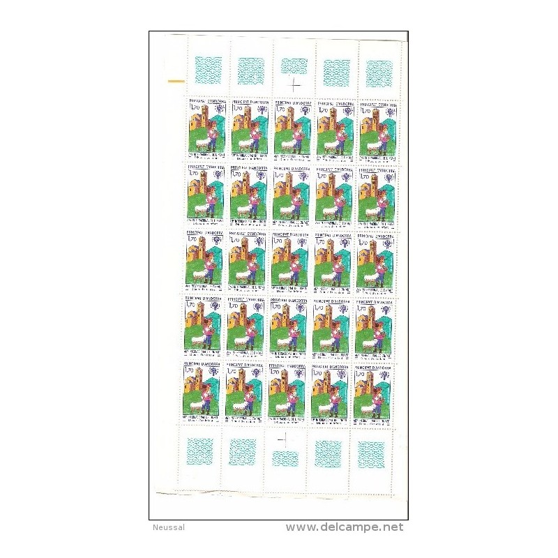 Pliego de 25 sellos n 300 Pliego de 25 sellos n 300