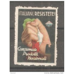 Viñeta italia  de la guerra