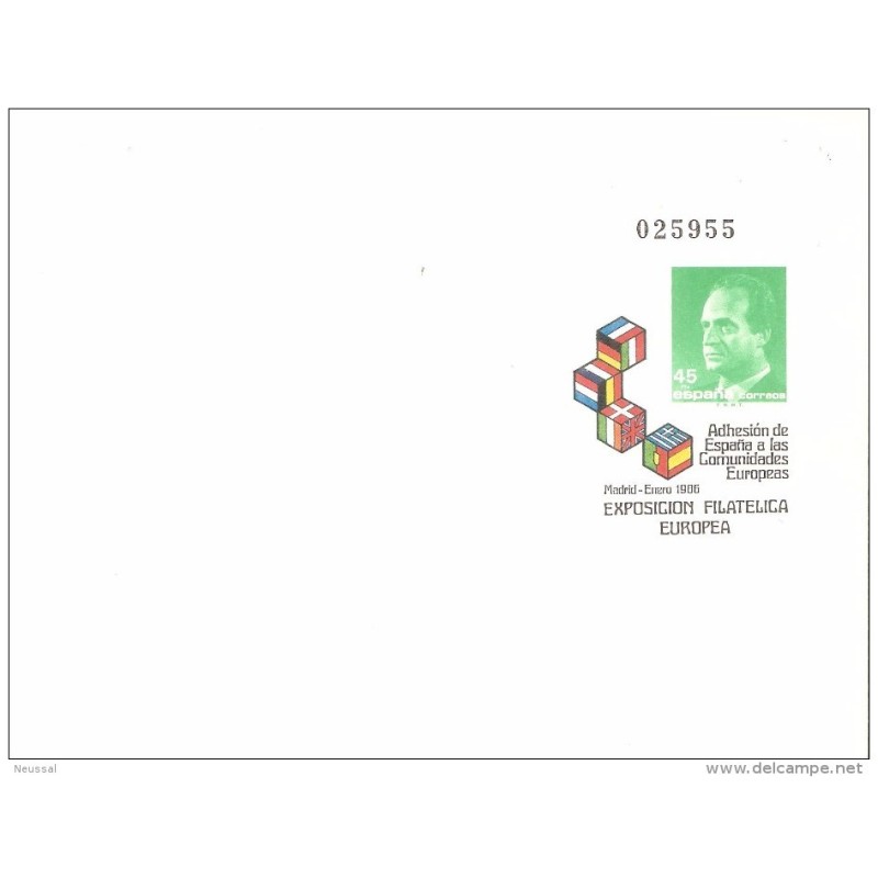 Sobre entero postal n 3 españa Sobre entero postal n 3 españa