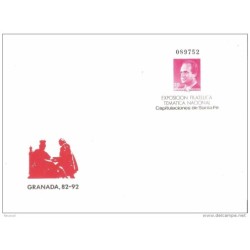 Sobre entero postal n 8 españa
