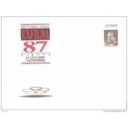 Sobre entero postal n 10  españa