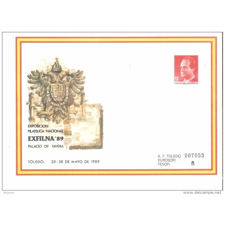 Sobre entero postal n 13   españa