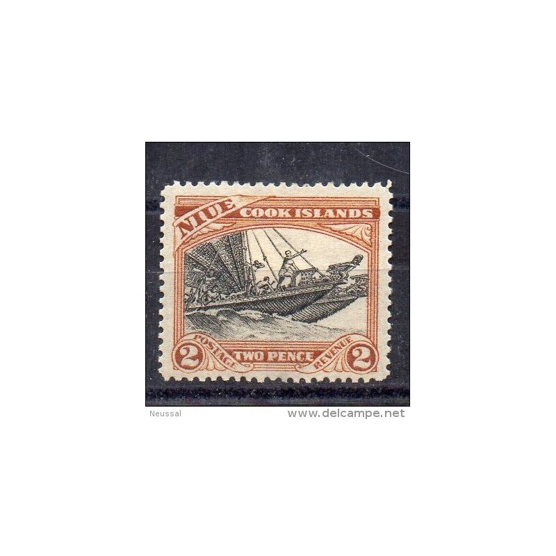 Sello n 44 niue Sello n 44 niue