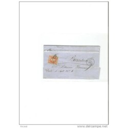 Carta con cuño burgos1861
