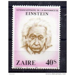 Sello n978 zaire einsten