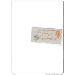 Carta con cuño zaragoza