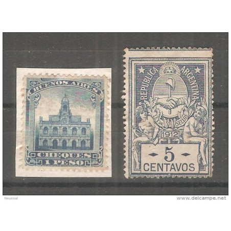 2 sellos de argentina
