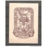 Papel libris  de la biblioteca hispanica madrid