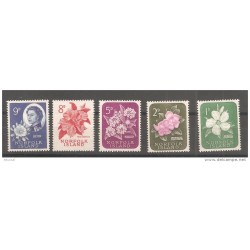 Sellos de flores de norfolk de la serie 2644