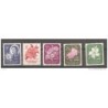 Sellos de flores de norfolk de la serie 2644