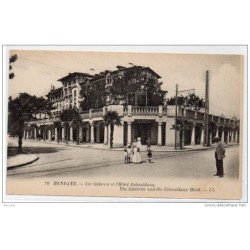 Tarjeta postal hendaye les galeries et lhotel eskualduna