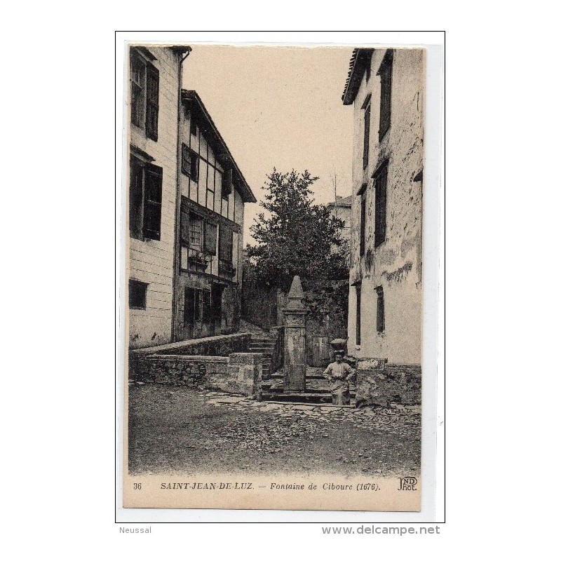 Tarjeta postal saint jean de luz