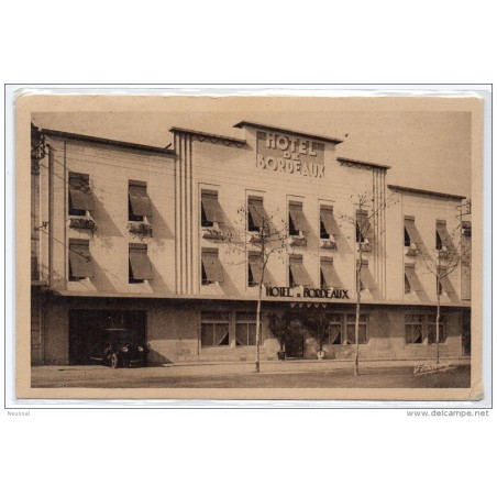 Tarjeta postal bergerac lhotel de bordeaux