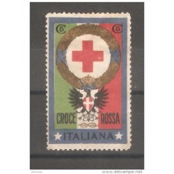 Viñeta cruz roja italia