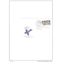 Tarjeta postal con cuño La solana