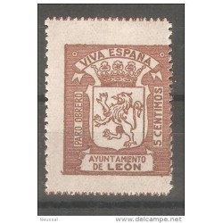 Sello guerra civil  leon