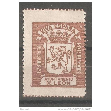 Sello guerra civil  leon
