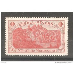 Viñeta segell record de montserrat