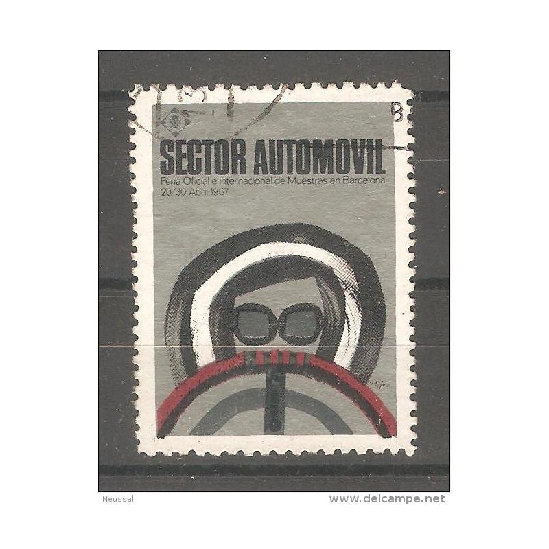 Viñeta sector automovil de 1967 Viñeta sector automovil de 1967