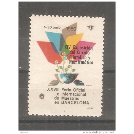 Viñeta feria oficial e internacional de muestras en barcelona