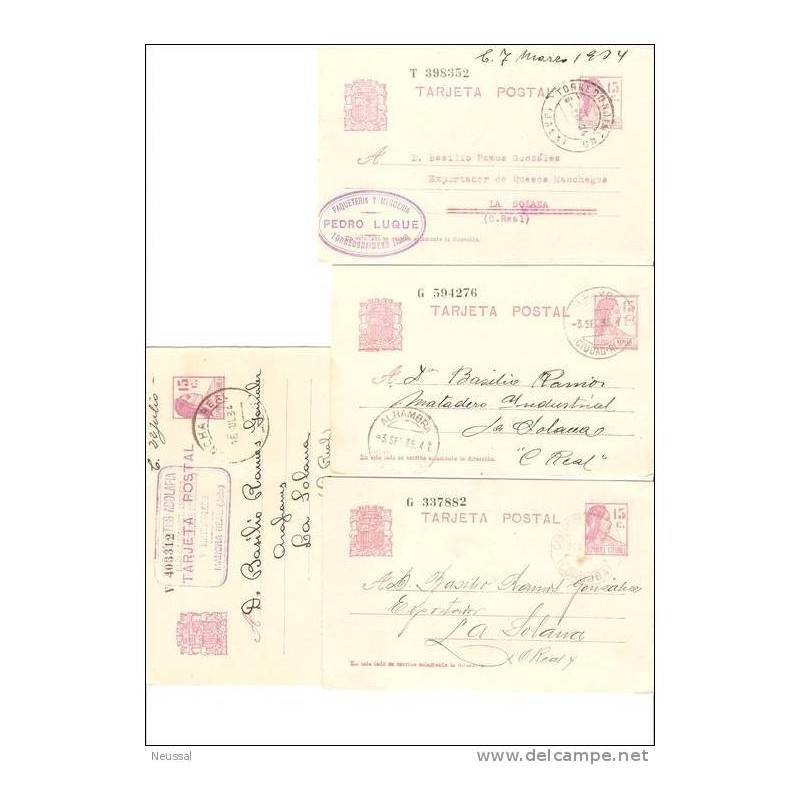 10 tarjetas postales con cuños diferentes 10 tarjetas postales con cuños diferentes