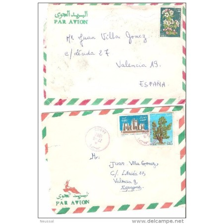 2 cartas de algeria años 80