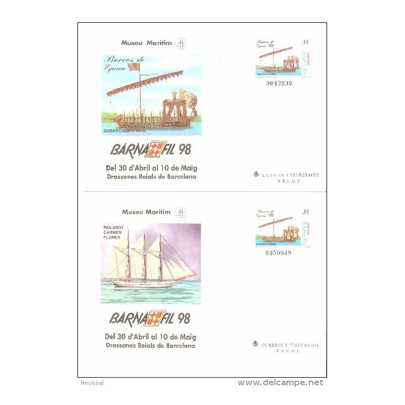 4 sobres entero postal n 45 con diferentes dibujos 4 sobres entero postal n 45 con diferentes dibujos