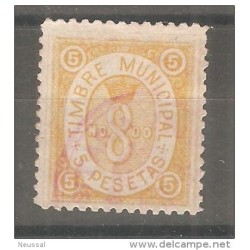 Timbre  municipal 5 pts