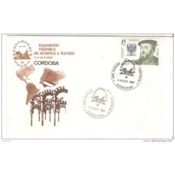 Carta con matasellos de 1980 espamer  cordoba