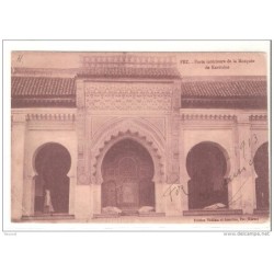 Tarjeta de fez  con diferentes matasellos de 1913  8 regimiento de thrailleurs indigenes