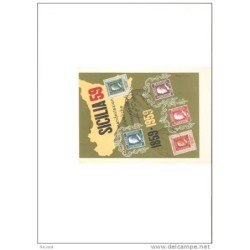 Tarjeta postal italia de 1959
