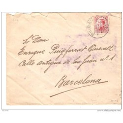 Carta con matasello bilbao
