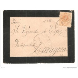 Carta de sevilla a zaragoza
