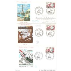 3 carta de   1968 tematica tren
