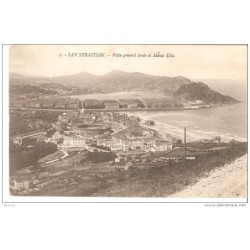 Tarjeta san sebastian circulada 1913