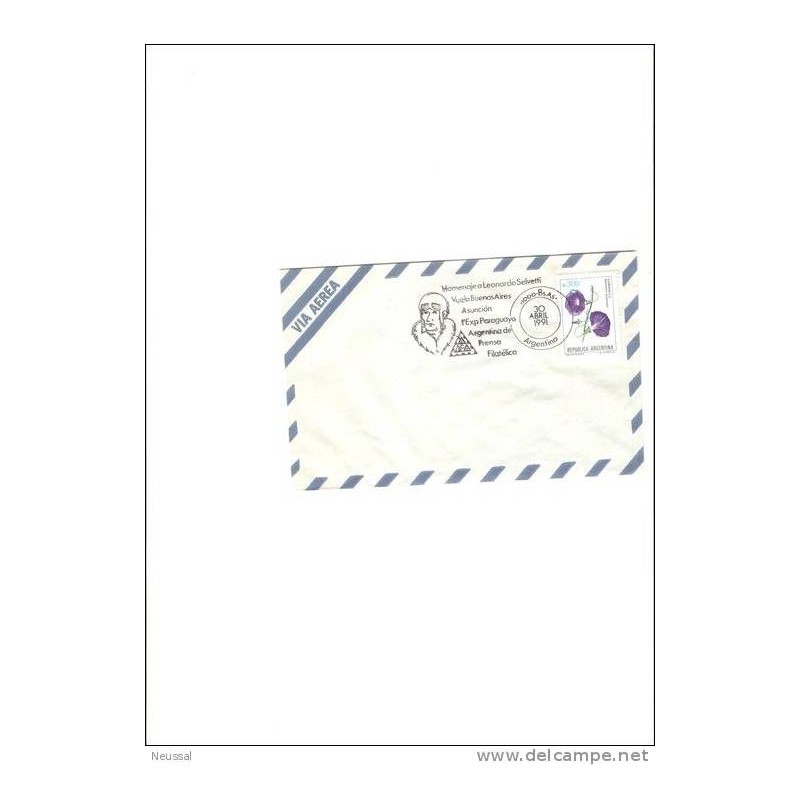 Carta homenaje leonardo selvetti 1991 Carta homenaje leonardo selvetti 1991