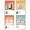 Serie de 4 tarjetas postales de aland n 109112