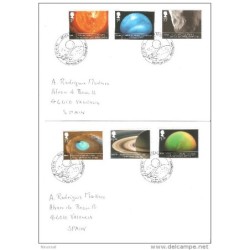 2 cartas  de inglaterra de 2012