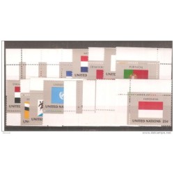 Serie n 54762 Banderas naciones unidas