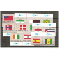 Serie n 52136 Banderas naciones unidas