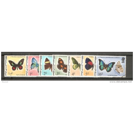 Sellos  belize  mariposas
