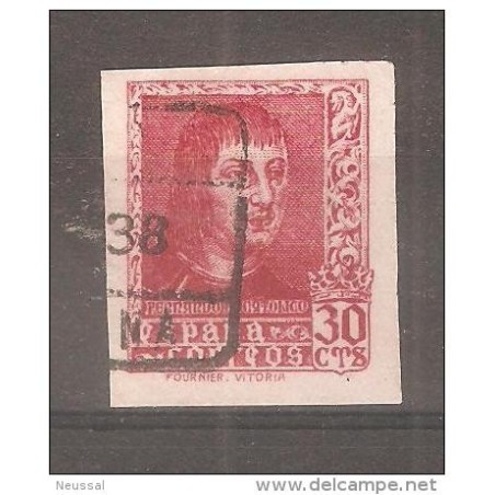 Sello n 844  sin dentar  España